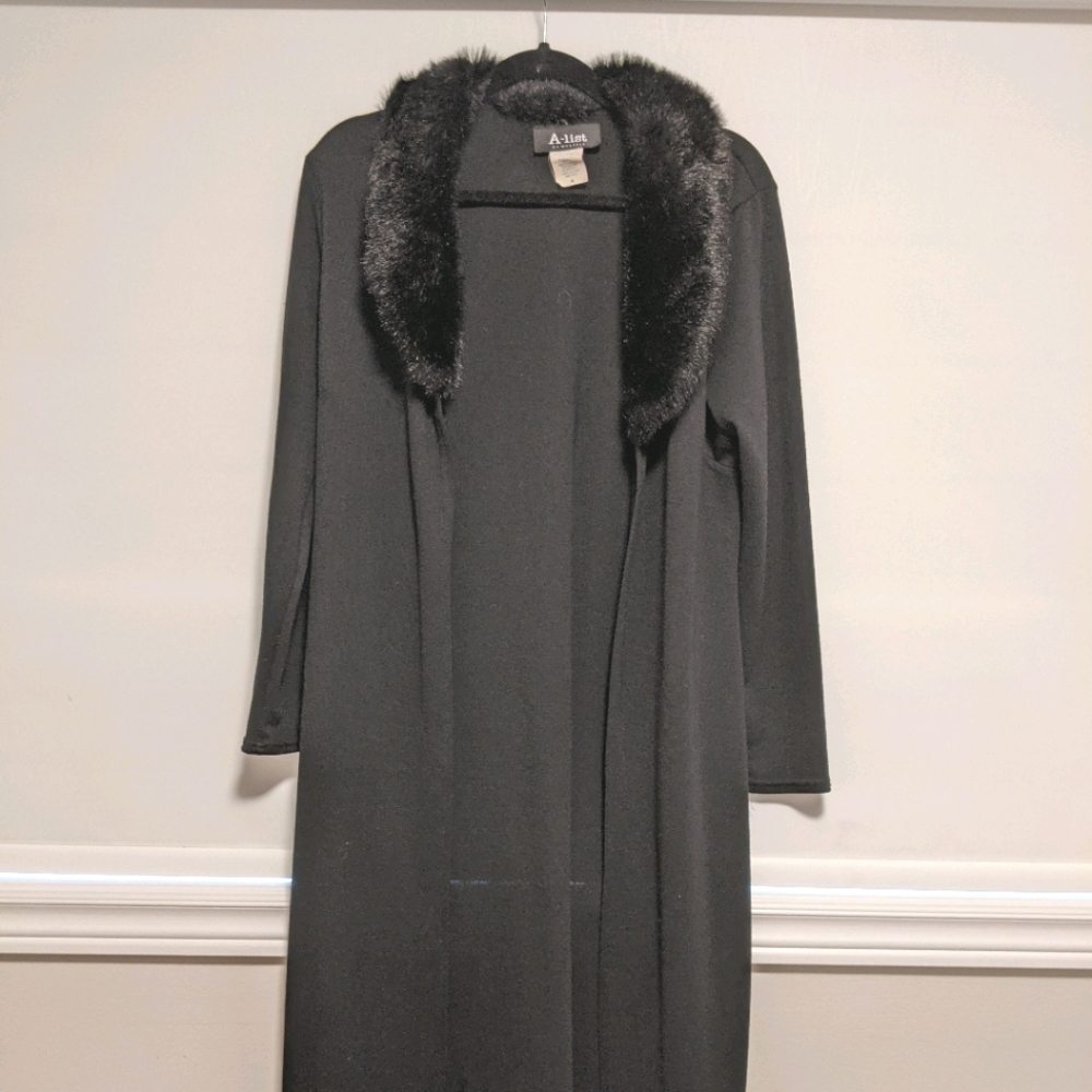 90s floor length coat
